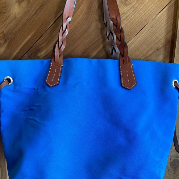 Dooney & Bourke blue tote - Picture 2 of 3